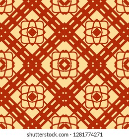 Abstract seamless retro art deco vintage ornamental background
