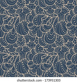 Abstract seamless retro pattern.Vector illustration. 