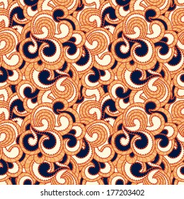 Abstract seamless retro pattern.Vector illustration. 