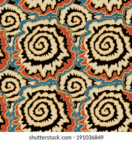 Abstract seamless retro pattern.Vector illustration.