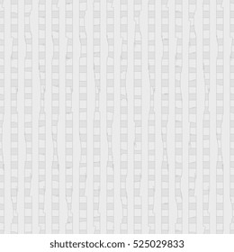 Abstrakter, nahtloser Retro-weißer Streifen, grauer Hintergrund. Vektorgrafik-Design