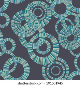 abstract seamless round shapes