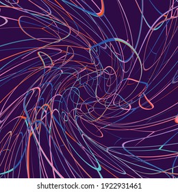 Abstract seamless scratched grunge. Vintage texture. Vector illustration