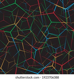 Abstract seamless scratched grunge. Vintage texture. Vector illustration