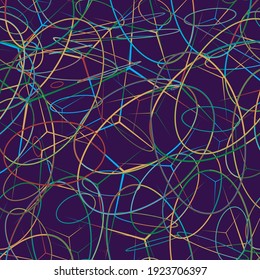 Abstract seamless scratched grunge. Vintage texture. Vector illustration