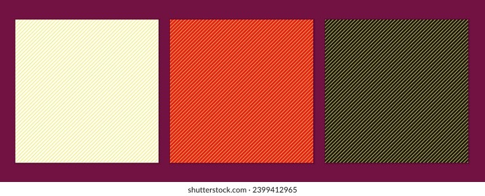 abstract seamless set of yellow blend line pattern perfect for banner poster.