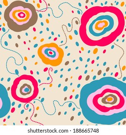 abstract seamless shapes