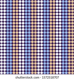 Abstract seamless small circles pattern. Groups of circles. Polka dot fabric. Modern stylish texture. Cloth design, wallpaper. Vector color background.