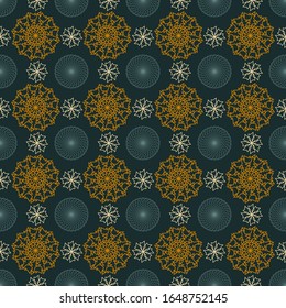 An abstract seamless spirograph pattern background image.