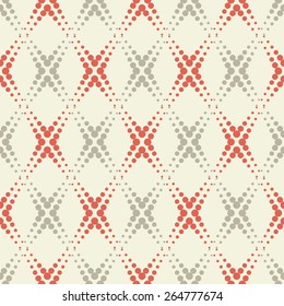 abstract seamless spotty check 