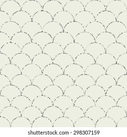 abstract seamless spotty geometric pattern