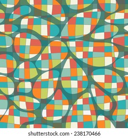 abstract seamless spotty pattern