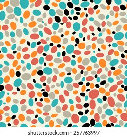 abstract seamless spotty pattern