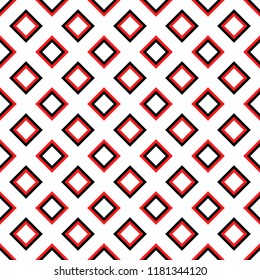 Abstract seamless square pattern background - vector graphic design