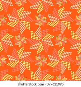 Abstract seamless square rectangle pattern, background vector illustration for web design, textile
