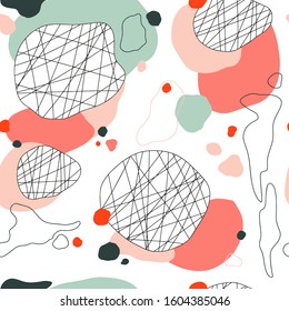 Abstract, seamless stain background. Perfect for gift papers, designs, textiles and more.