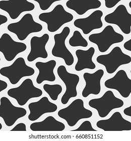 Abstract seamless stain pattern. Spots and blots.