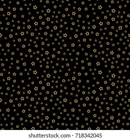 abstract seamless stars pattern. Grunge urban background in black and white colors for girls, boys, childish, fashion and sport clothes. Silhouette repeated backdrop.