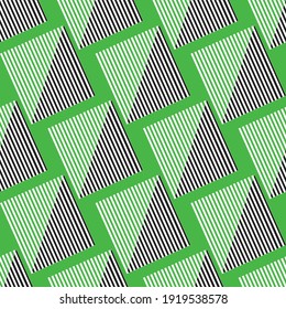 Abstract seamless striped geometric pattern on texture background in retro colors. Endless pattern can be used for ceramic tile, wallpaper, linoleum, textile, web page background.