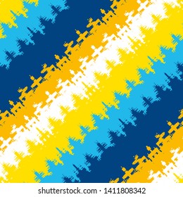 Abstract seamless striped pattern. The image is scattered into particles. Fluctuations of geometric shapes. Wave distortion.
