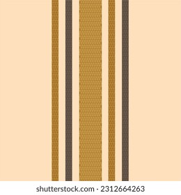 Abstract seamless striped textured background  with beige and green colors. Vector. Vintage Wallpaper, print packaging, textiles