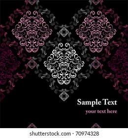 Abstract seamless stylish pattern. Illustration vector