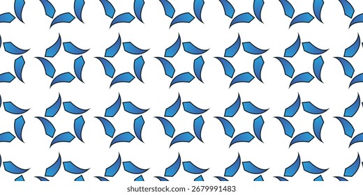 Abstract seamless sun pattern. Arrows swirl effect. Circle shapes 