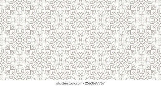 abstract seamless swirl floral or flower pattern design for wedding invitation background banner