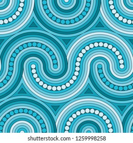 Abstract seamless swirl pattern.