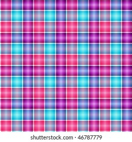 Abstract seamless tartan blue-violet  pattern (vector EPS 10)