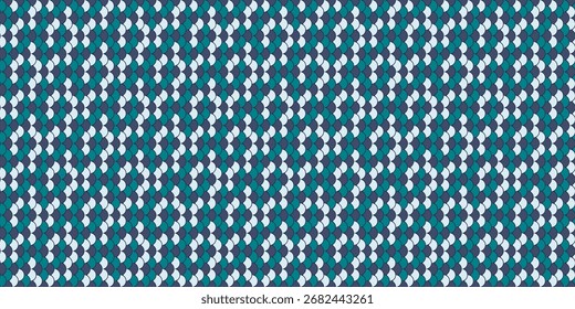 Abstractas patrón geométrico blanco y verde azulado sin costuras.  Perfecto para el diseño textil, fondos de Sitio web o marca moderna.