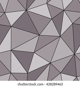 Abstract seamless template pattern. Light and dark grey template pattern for background or wallpaper. The template pattern for printing presentation or flyer. Thin lines on the template pattern.