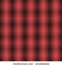 Abstract seamless textile pattern of pink and black tabby checks