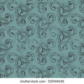 Abstract seamless texture with antique ethnic element. Beautiful abstract background. Repeated pattern. It can be use for background, clothing design, wrapping paper or your design.