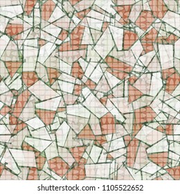 Abstract seamless texture. Camouflage marble covered with a network consisting of broken ovals.