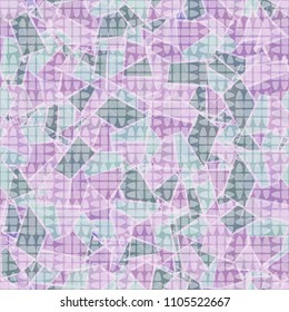Abstract seamless texture. Camouflage marble covered with a network consisting of broken ovals.