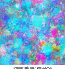 Abstract seamless texture. Colorful splatter pattern. Abstract vector background for web page, banners backdrop, fabric, home decor, wrapping