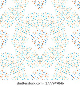 Resumen textura sin fisuras. Antecedentes decorativos de puntos para la web, papel pintado, textiles, papel de oficina, libro de recortes, diseño de papel envolvente