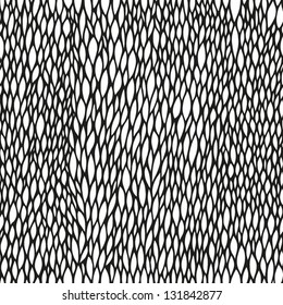 Abstract seamless texture. Endless pattern with hair structure. Seamless abstract hand-drawn waves pattern. Seamless pattern can be used for wallpaper, surface textures, skin for your device.
