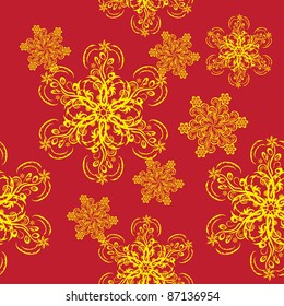 abstract seamless texture with flowers. illustration