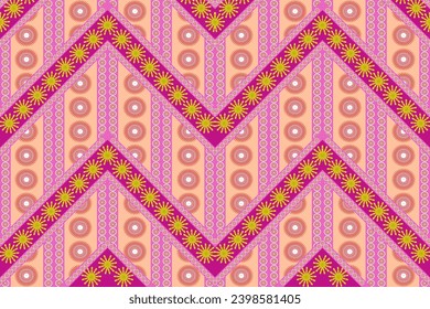 Abstract seamless texture folwer vector background. Vector illustration.