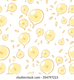 Abstract  seamless texture. Hand drawn pattern. Ukraine