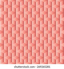 Abstract seamless texture pattern in pastel red color. Vector illustration
