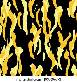 Abstract seamless texture with yellow