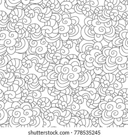 abstract seamless texture for your coloring book