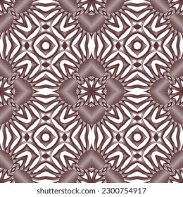 Resumen de fondo sin costuras en color marrón combinado con color blanco