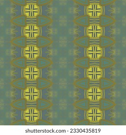 Abstract seamless textured background in green and yellow colors
