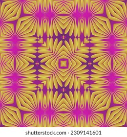 Abstract seamless textured background in pink and gold yellow colors