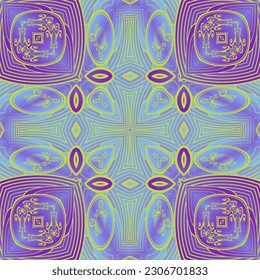 Resumen de fondo texturado sin fisuras en color púrpura y amarillo