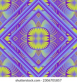 Resumen de fondo texturado sin fisuras en color púrpura y amarillo
